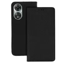 Toptel Smart Book Magnet Case for OPPO A58 4G, Black