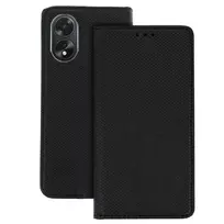 Toptel Smart Book Magnet Case for OPPO A18 Black