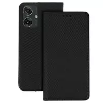 Toptel Smart Book Magnet Case for MOTOROLA MOTO G55 5G, Black