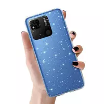 Toptel Crystal Glitter Case for Xiaomi Redmi 10A in Silver