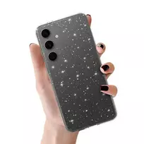 Toptel Crystal Glitter Case for Samsung Galaxy A15 4G/5G in Silver