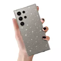 Toptel Crystal Glitter Case for Samsung Galaxy S24 Ultra in Silver