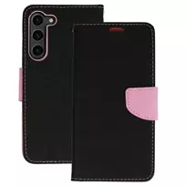 Toptel Stylish Case for Samsung Galaxy S23 Plus, black and pink