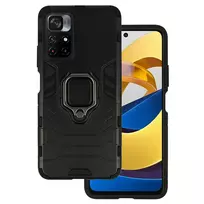 Toptel Ring Armor Case for Xiaomi Poco M4 Pro 5G, Black