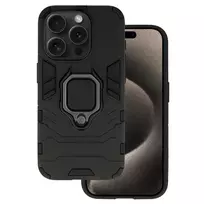 Toptel Ring Armor phone case with stand for iPhone 15 Pro, black