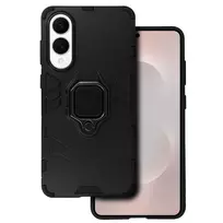 Toptel Ring Armor Case for Samsung Galaxy S25 Edge, Black