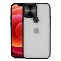 TEL PROTECT Cyclops phone case for iPhone 12 Pro black (with camera lens protection)