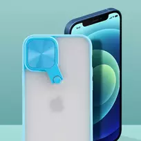 TEL PROTECT Cyclops phone case for iPhone 12 Pro green (with camera lens protection)