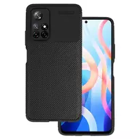 Vennus Carbon Elite Case for Xiaomi Redmi Note 11 5G/Note 11S 5G/Poco M4 Pro 5G, Black