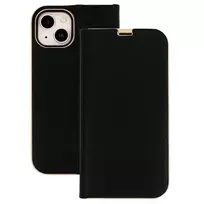 Toptel Book case with frame for Huawei P8 Lite 2017/P9 Lite 2017, black