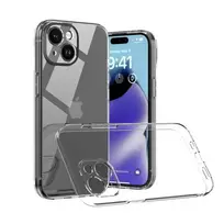 Toptel Transparent clear case for iPhone 15 Plus