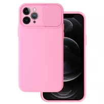 Toptel Camshield soft phone case for iPhone 11 Pro Max, pink (with camera lens protection)