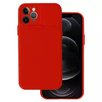 Toptel Camshield soft phone case for iPhone 11 Pro, red (with camera lens protection)