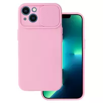 Toptel Camshield soft phone case for iPhone 13, pink (with camera lens protection)