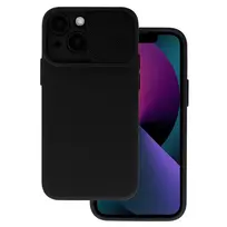 Toptel Camshield soft phone case for iPhone 12 Pro, black (with camera lens protection)