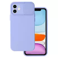 Toptel Camshield soft phone case for iPhone 11, purple (with camera lens protection)