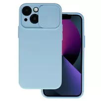 Toptel Camshield soft phone case for iPhone 11, blue (with camera lens protection)