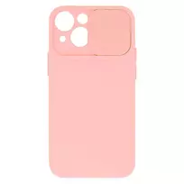 Toptel Camshield soft phone case for iPhone 16 Pro, pink (with camera lens protection)