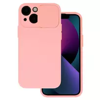Toptel Camshield soft phone case for iPhone 16, pink (with camera lens protection)