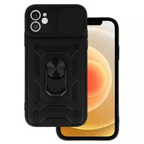 Toptel Slide Camera Armor phone case for iPhone 12, black