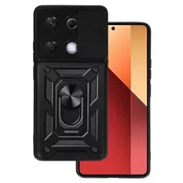 Toptel Slide Camera Armor Case for Xiaomi Redmi Note 13 Pro 4G, Black