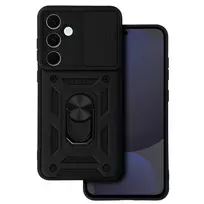 Toptel Slide Camera Armor Case for Samsung Galaxy S24 FE in Black