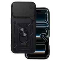 Toptel Slide Camera Armor phone case for iPhone 17 Pro Max, black