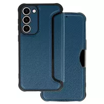 Toptel Razor Carbon Book Case for Samsung Galaxy S23 Plus in navy