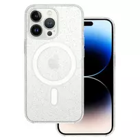 TEL PROTECT MagSilicone Clear phone case for iPhone 12 Pro, transparent