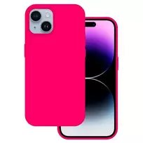 TEL PROTECT Premium pink silicone phone case for iPhone 15 Plus
