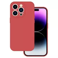 TEL PROTECT Premium pink silicone phone case for iPhone 15 Pro Max