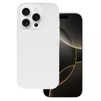 TEL PROTECT Premium silicone iPhone 16 Pro case, white
