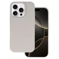 TEL PROTECT Silicone Premium phone case for iPhone 16 Pro, gray