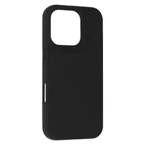 TEL PROTECT Premium silicone phone case for iPhone 16 Pro Max, black