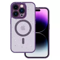 TEL PROTECT Magnetic Splash Frosted phone case for iPhone 11 Pro purple
