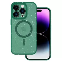 TEL PROTECT Magnetic Splash Frosted phone case for iPhone 12 Pro Max green
