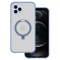 TEL PROTECT Magical phone case with stand and MagSafe support for iPhone 11 Pro blue