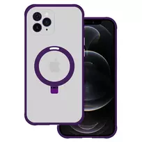 TEL PROTECT Magical phone case with stand and MagSafe support for iPhone 11 Pro, purple