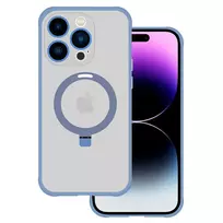 TEL PROTECT Magical phone case with stand and MagSafe support for iPhone 14 Pro Max, blue