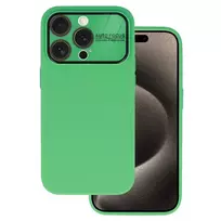 TEL PROTECT Lichi Soft phone case for iPhone 12 green