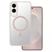 Toptel Acrylic Magsafe Case in Light Pink for Samsung Galaxy S25 Edge