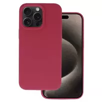 Toptel Silicone Lite phone case for iPhone 15 Pro, red
