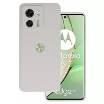 Toptel Silicone Lite Case for Motorola Edge 40 5G titanium