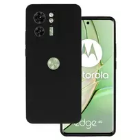 Toptel Silicone Lite Case for Motorola Edge 40 5G, black