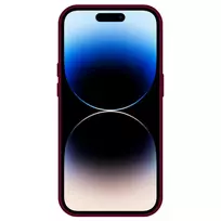TEL PROTECT Kickstand phone case with stand and MagSafe support for iPhone 14 red