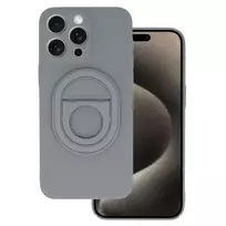 TEL PROTECT Magnetic Ellipse Case for Samsung Galaxy A14 4G/5G, grey