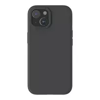 Amazing Thing Smoothie phone case with MagSafe support for iPhone 15 Plus, black