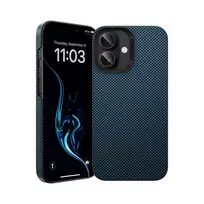 Benks Magnetic Armor Tint Kevlar 1000D phone case for iPhone 16 Plus blue