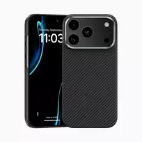 Benks Magnetic Armor Air Kevlar Metal Frame 600D phone case for iPhone 17 Pro Max black