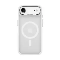 Benks Magnetic Mist Metal Frame phone case for iPhone 17 Air white